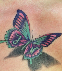 06a   Tiere   Schmetterling Tattoo Studio Hamburg Skinworxx